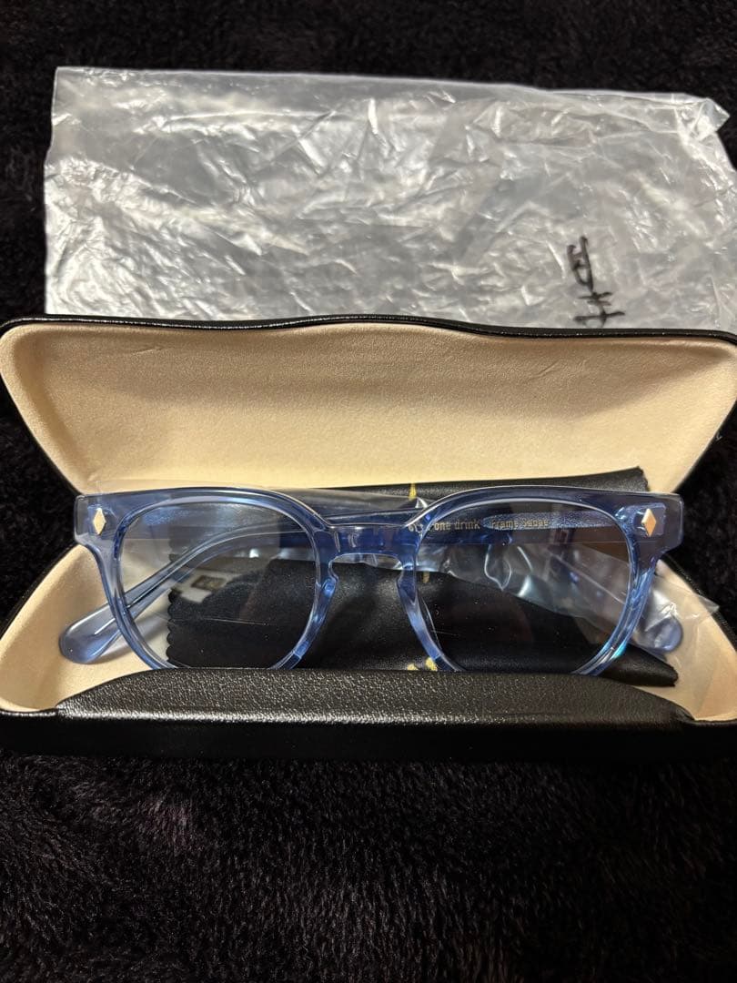 【定価以下‼️】　一寸一杯 ちょっといっぱい　庄司信也モデル サングラス ブルー