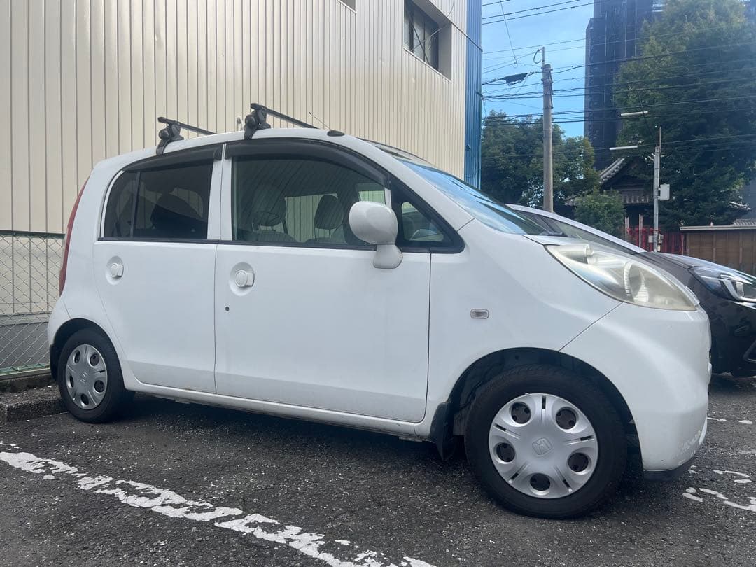 ホンダライフ　白　車検約1年半付き 即乗れます。15km/L