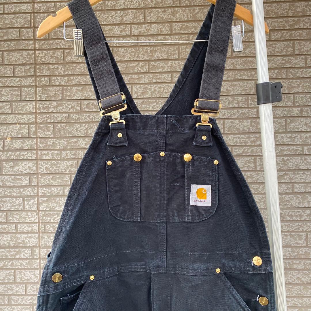 【入手困難】Carhartt USA製 ダブルニー オーバーオール 中綿 ダック