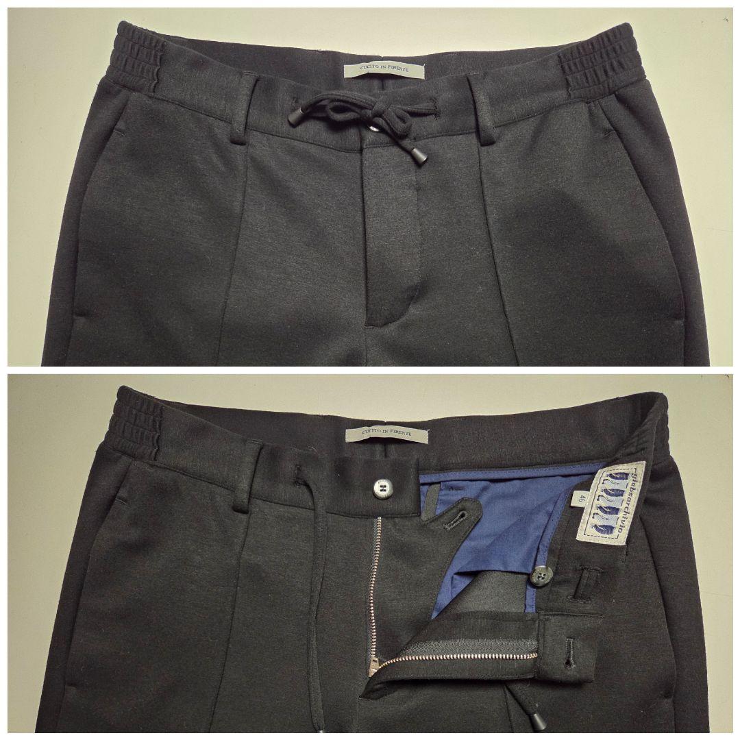 【美品】ジャブスアルキヴィオ　MASACCIO　トロジャージー　黒　46　秋冬