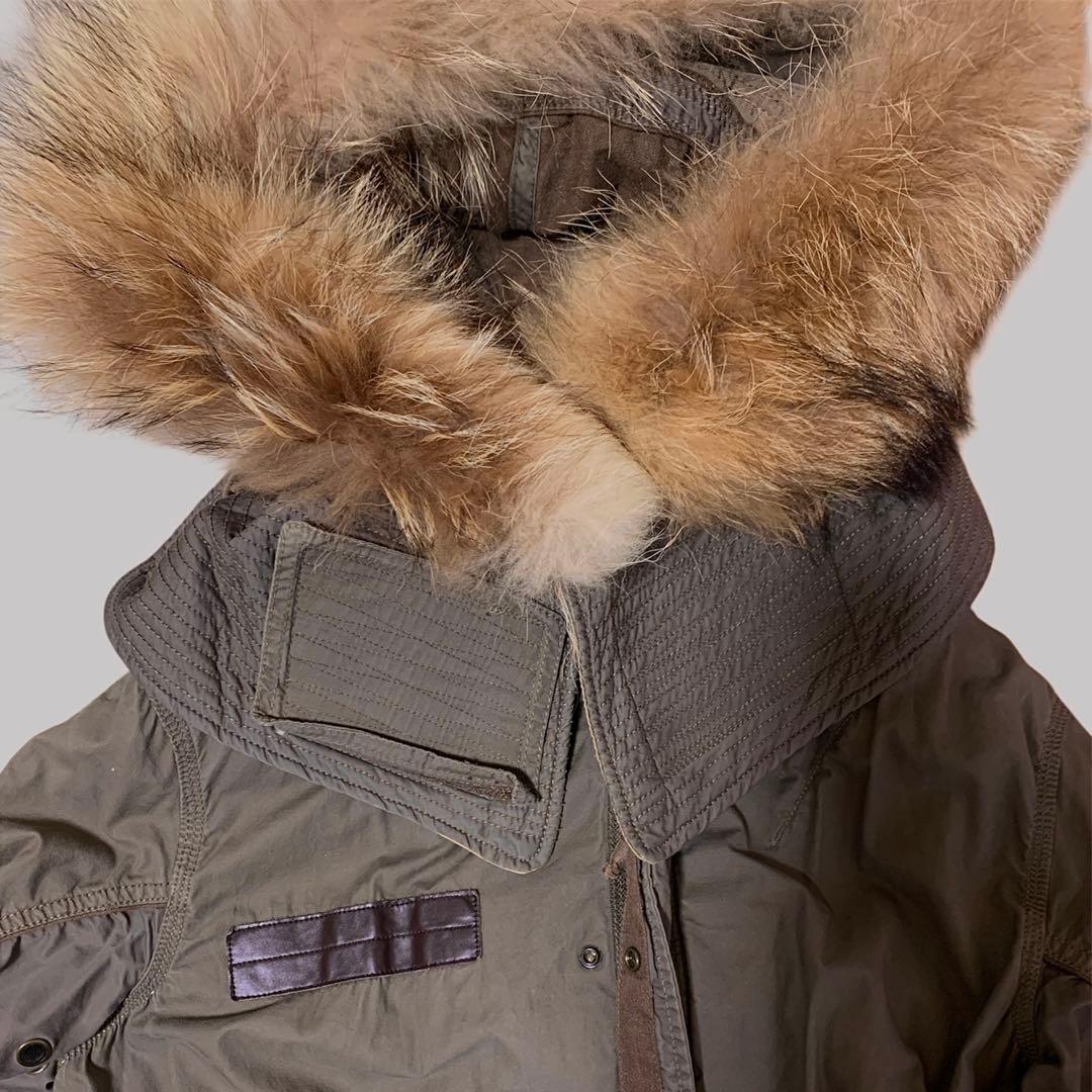 00s goa ゴア モッズコート ファー付き 取り外しライナー付き ミリタリー