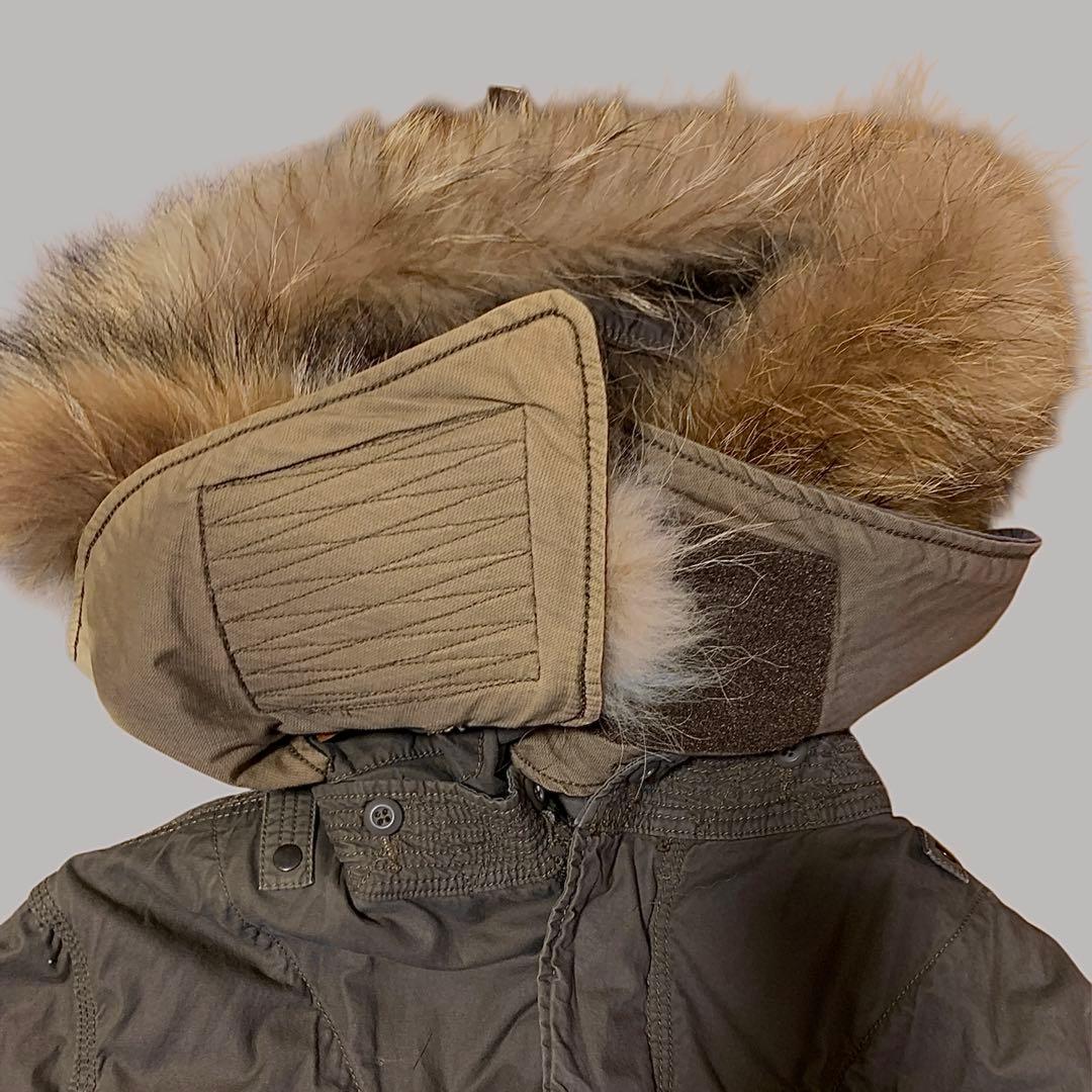 00s goa ゴア モッズコート ファー付き 取り外しライナー付き ミリタリー