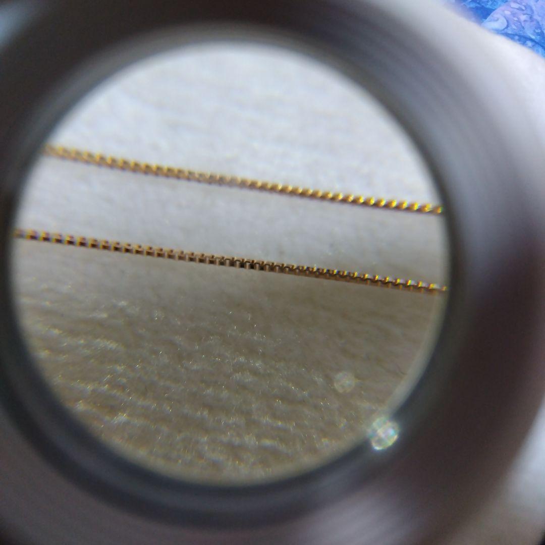 売切れ御免 K18PGベネチアンネックチェーン40cm新品 未着用品