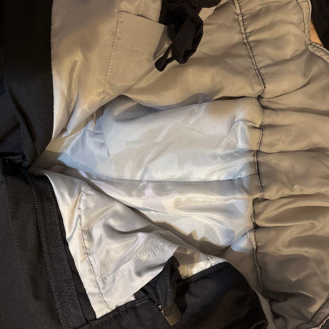 DESCENTE 子ども用スキーウェア レッド/ブラック