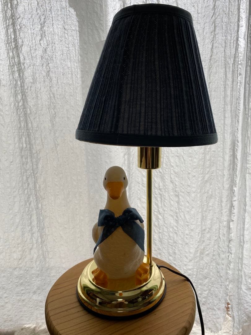 アンティーク　レトロライト　スタンド　デスクライト　アヒルランプ　アヒル