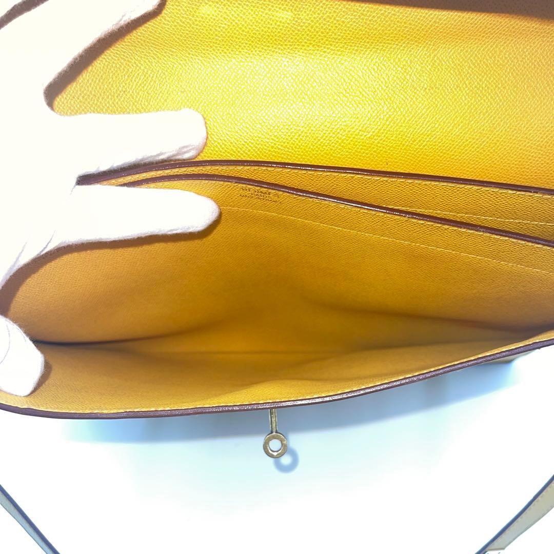 美品✨エルメス　ケリーデペッシュ38 ヴォーエプソン　F刻印　2002年