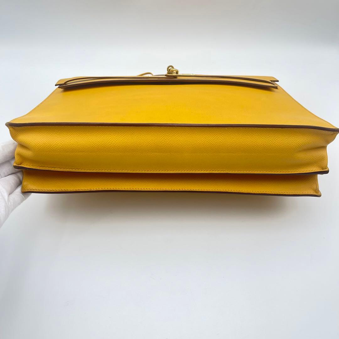 美品✨エルメス　ケリーデペッシュ38 ヴォーエプソン　F刻印　2002年