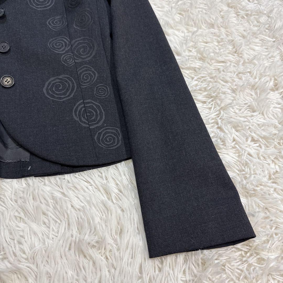 【未使用】 GIVENCHY ジバンシー セットアップスーツ ダークグレー 40