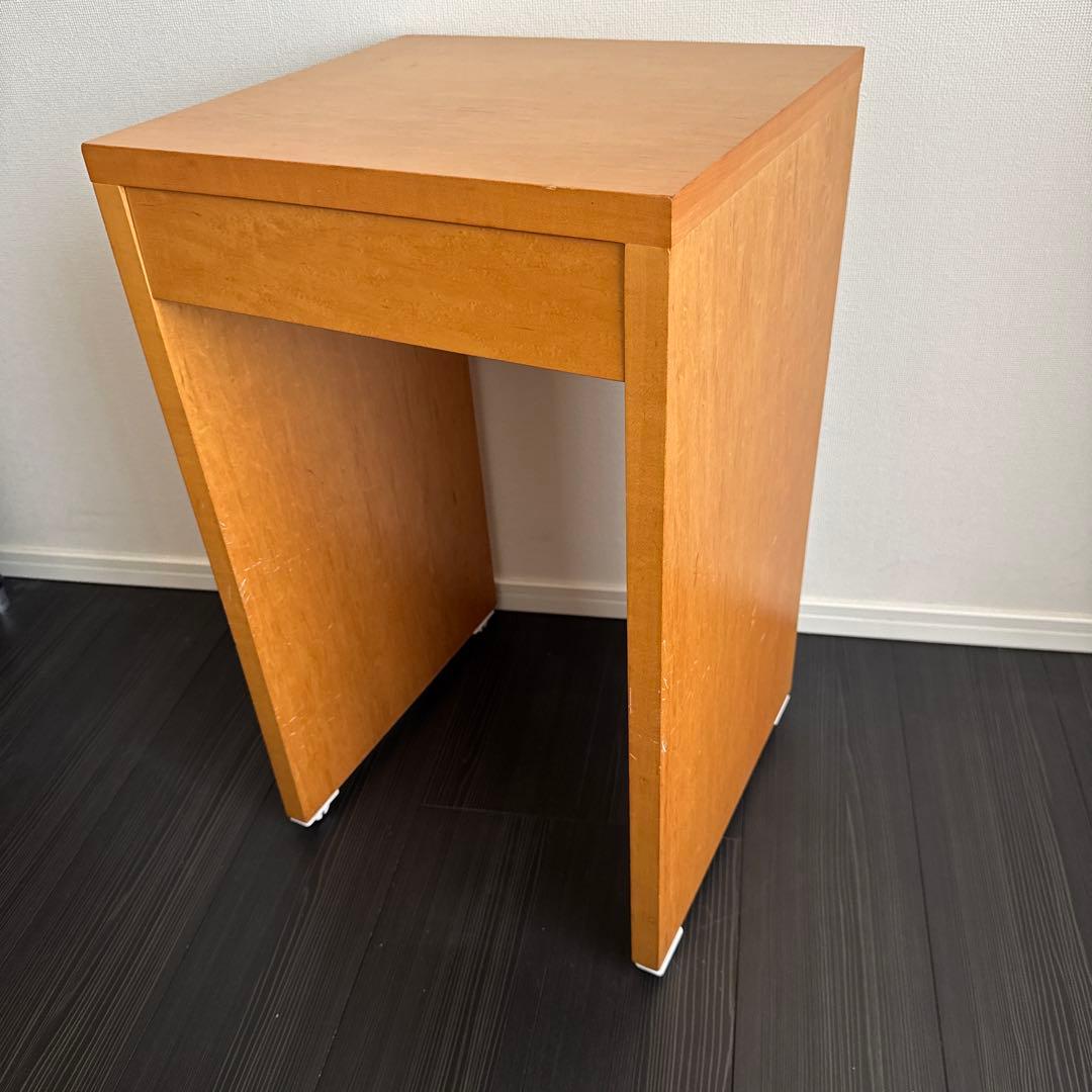 IDEE SQUARE スクエアシリーズ メープル材 サイド テーブル