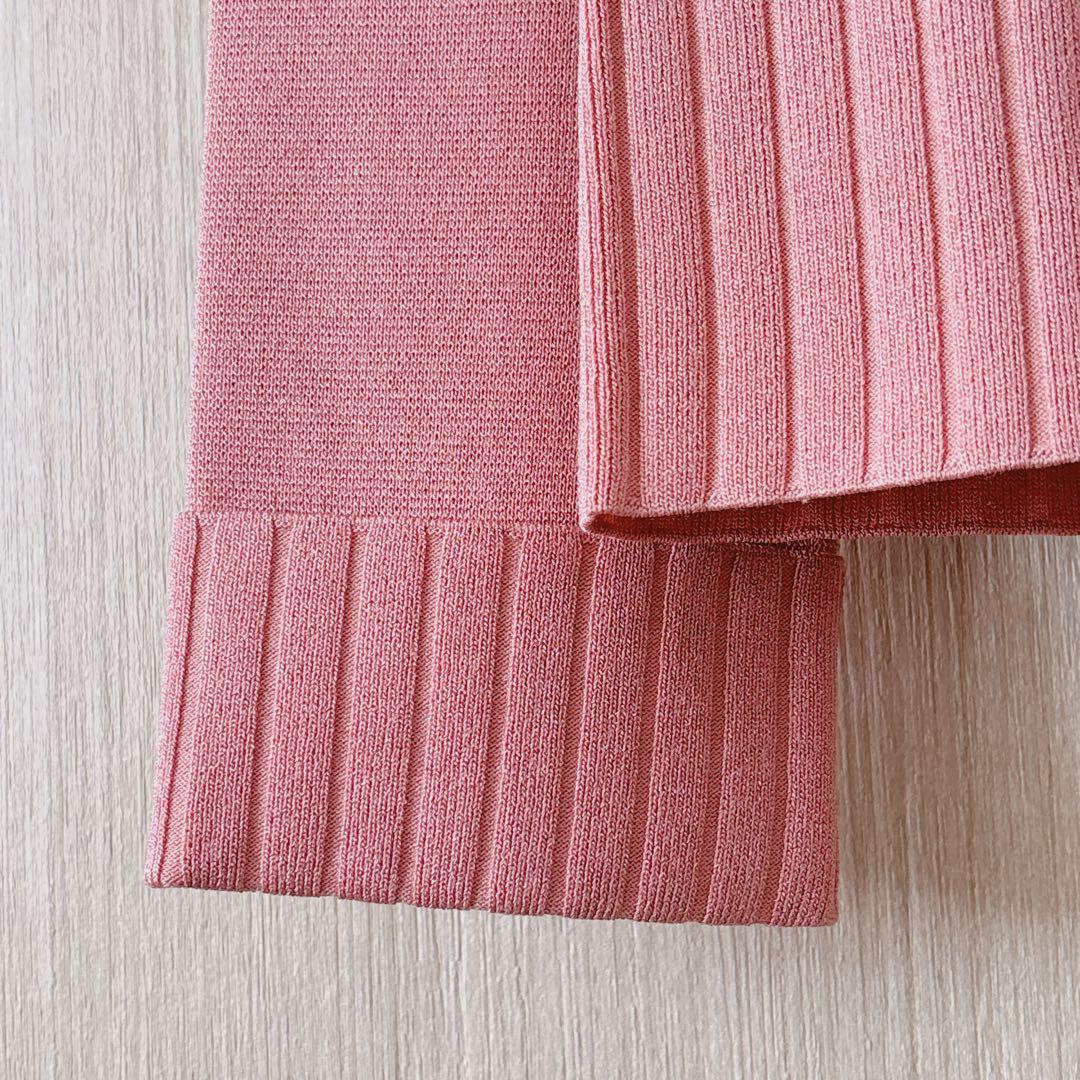 【895】新品　6.2万円　マダムジョコンダ　カーディガン　ニット　アンサンブル