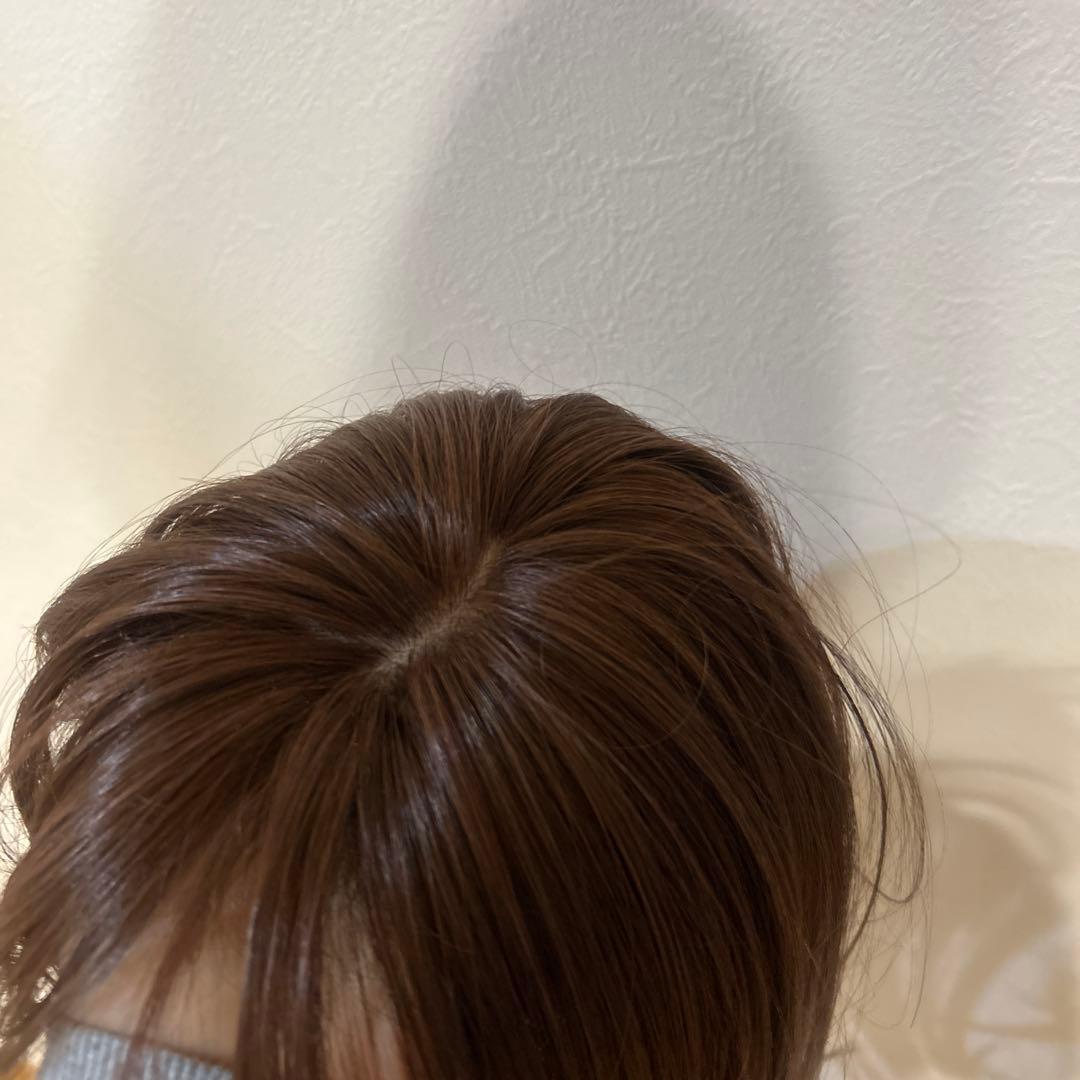 ピンクエイジ トップカバーリアルスキン シースルーバング