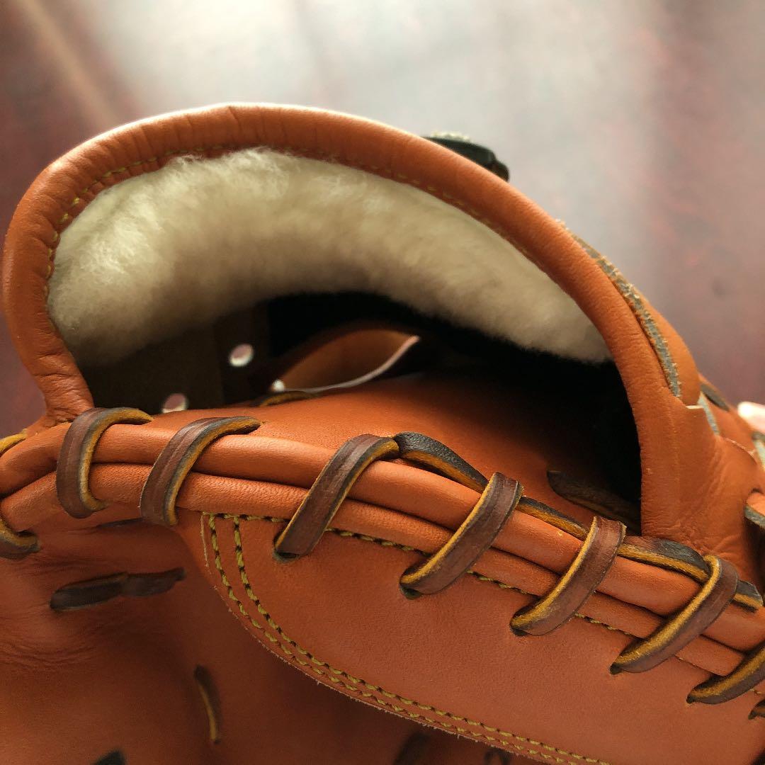 【ほぼ未使用】ハタケヤマ　硬式 キャッチャーミットax-222