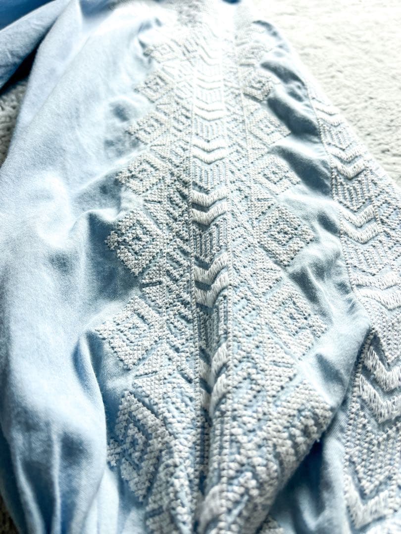 【ne Quittez pas】ヌキテパ エンブロイダリー ブラウス チュニック