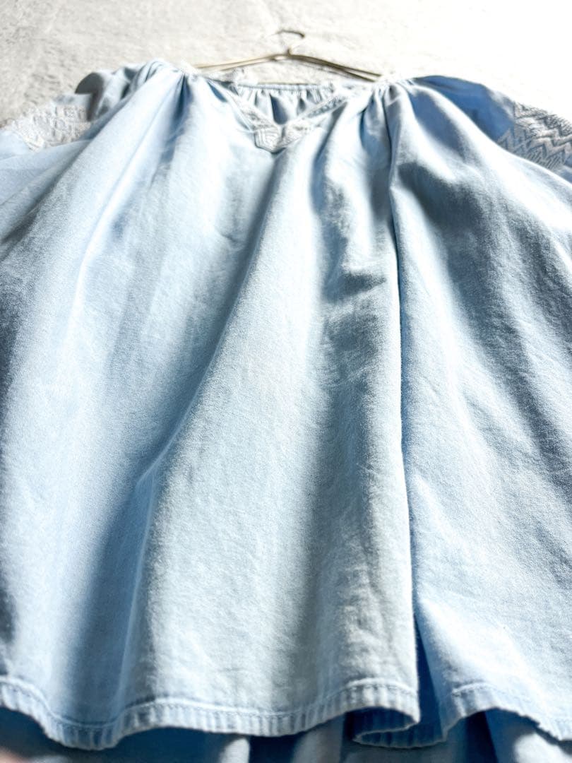 【ne Quittez pas】ヌキテパ エンブロイダリー ブラウス チュニック