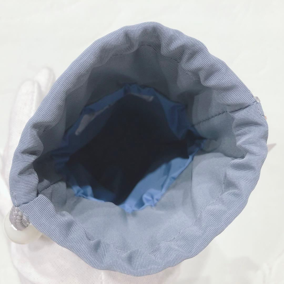 ☆未使用☆ FEILER ボトルポーチ ピュールミュゲ スズラン柄 グレー