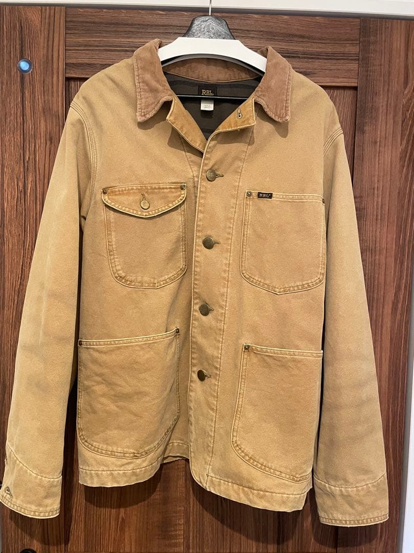RRL ダブルアールエル コーデュロイカラー キャンバス ジャケット Lサイズ