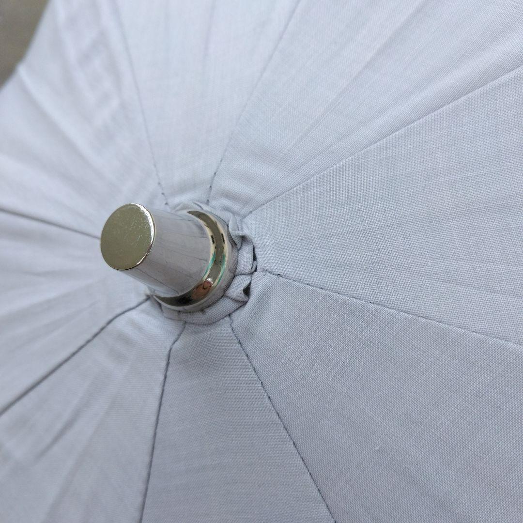 バーバリー　日傘　長傘　グレー