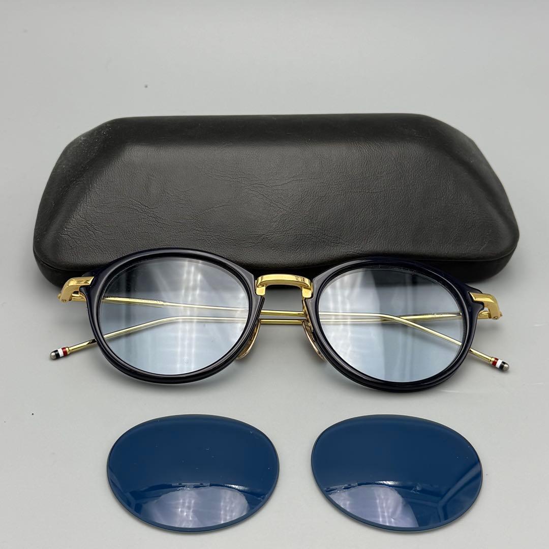 THOM BROWNEトムブラウン TB-011 サングラス 49 登坂広臣着