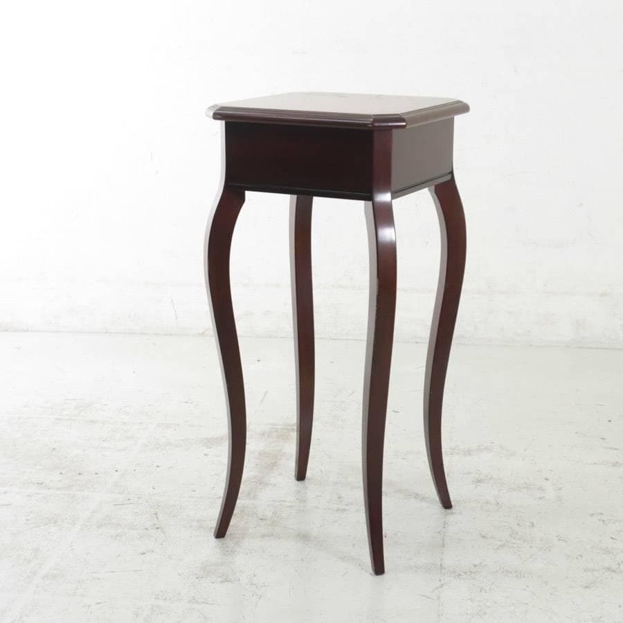 値下IDC大塚取扱 東海家具 アンティーク調 マホガニー 猫脚 コンソール 花台