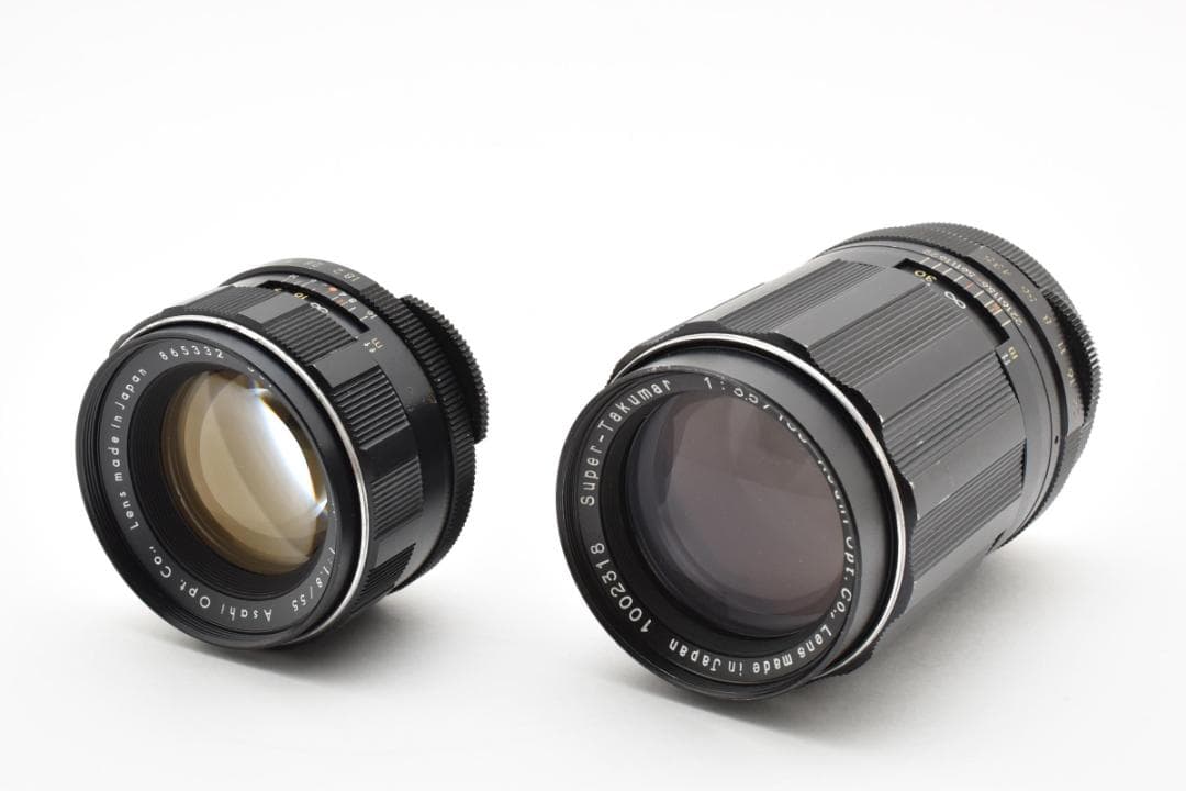 ◎前期型2本セット◎ Super Takumar 55mm 135mm C087