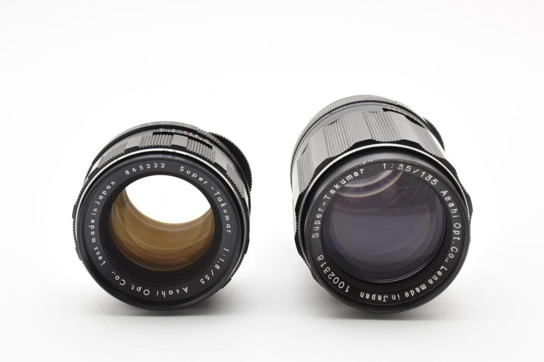 ◎前期型2本セット◎ Super Takumar 55mm 135mm C087