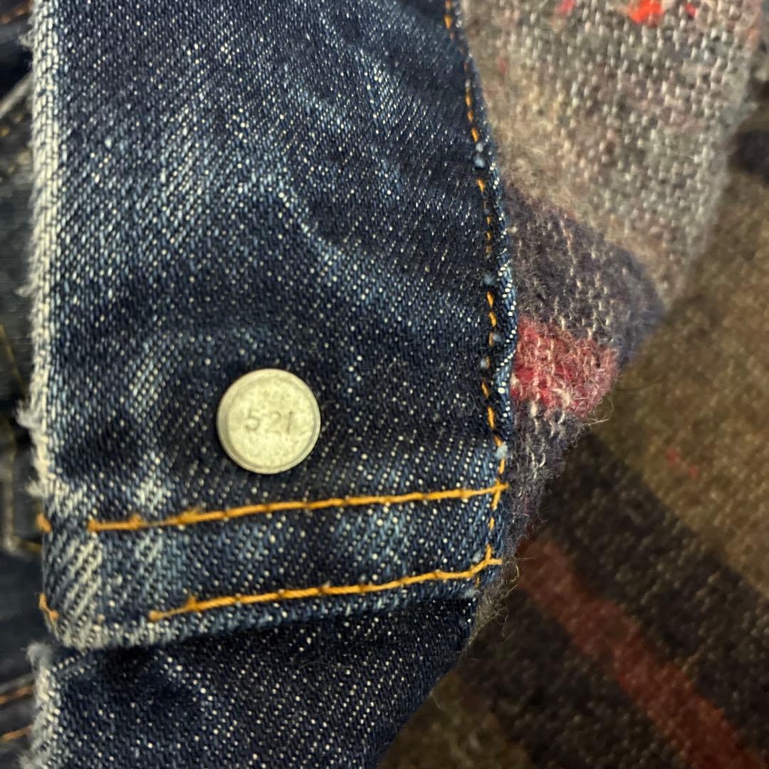 60's Levi‘s リーバイス 70505 BIG E ブランケット付き