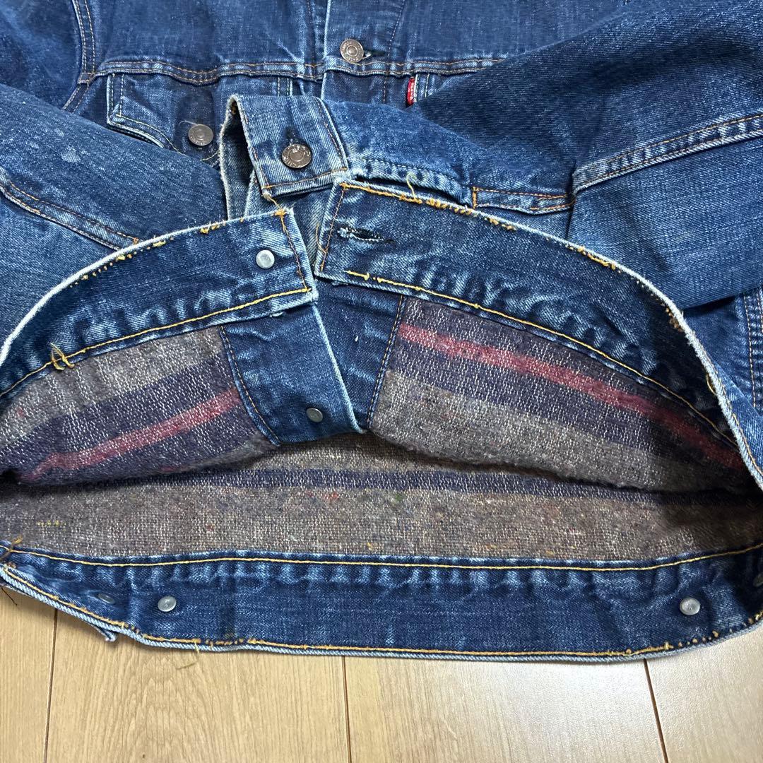 60's Levi‘s リーバイス 70505 BIG E ブランケット付き