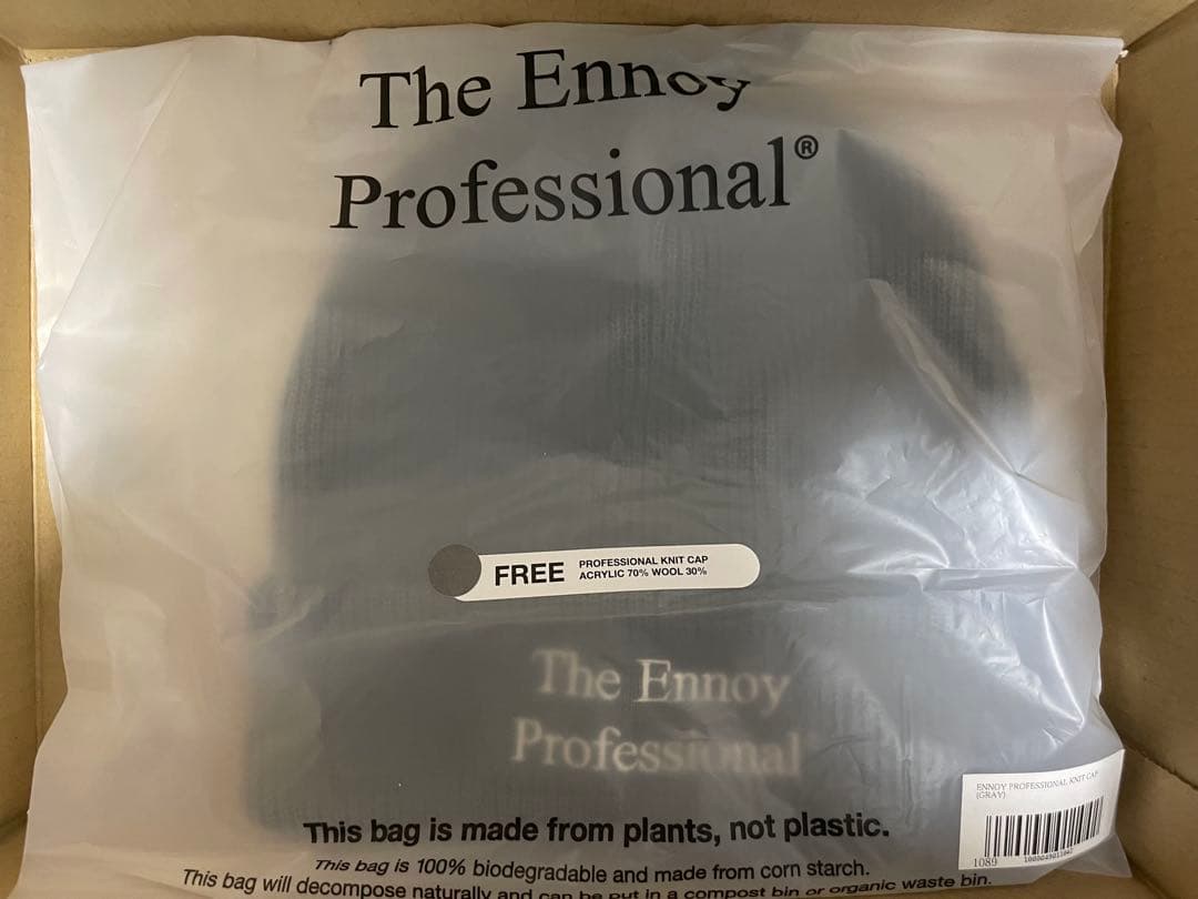 The Ennoy Professional ニット帽 グレー