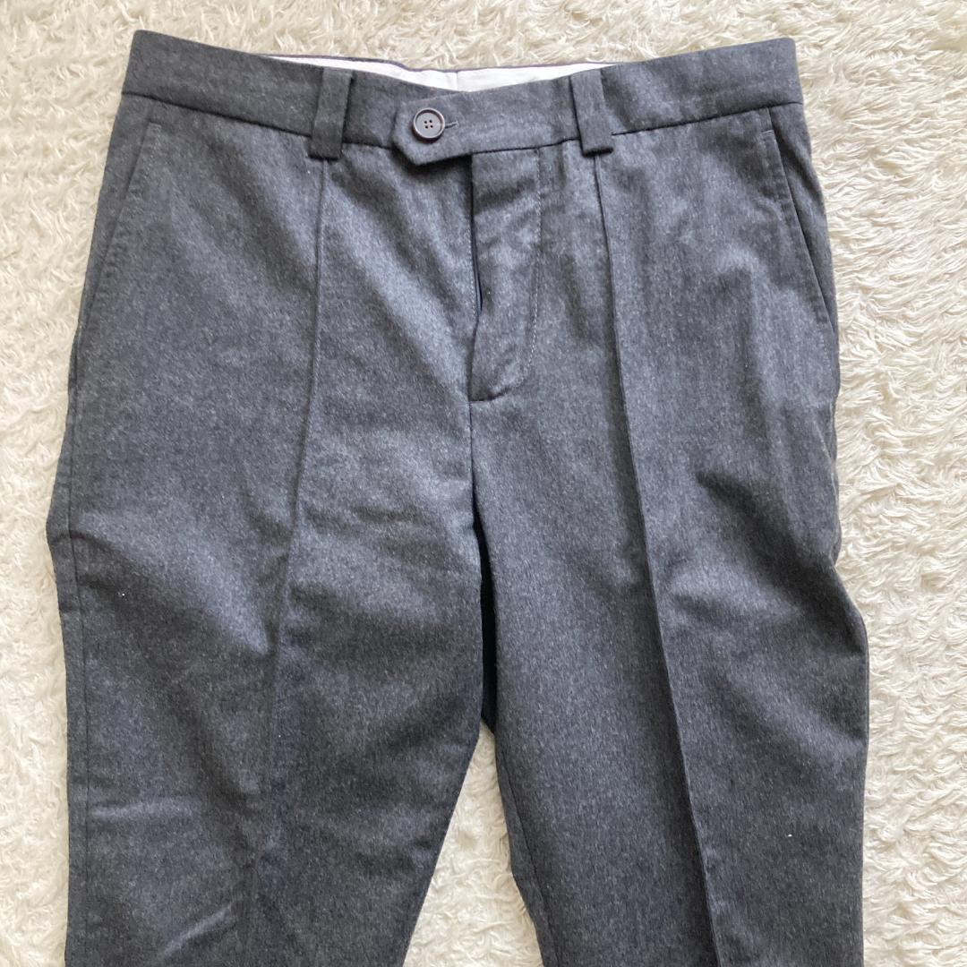 ブルネロクチネリ　パンツ　46　グレー　トラウザーズ　LEISURE FIT