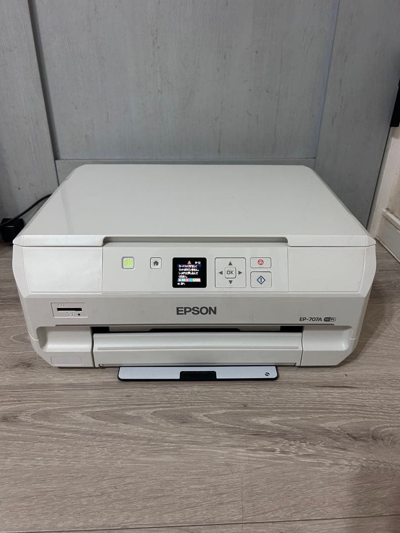 EPSON EP-707A インクジェットプリンター☆通電OK ジャンク品 美品