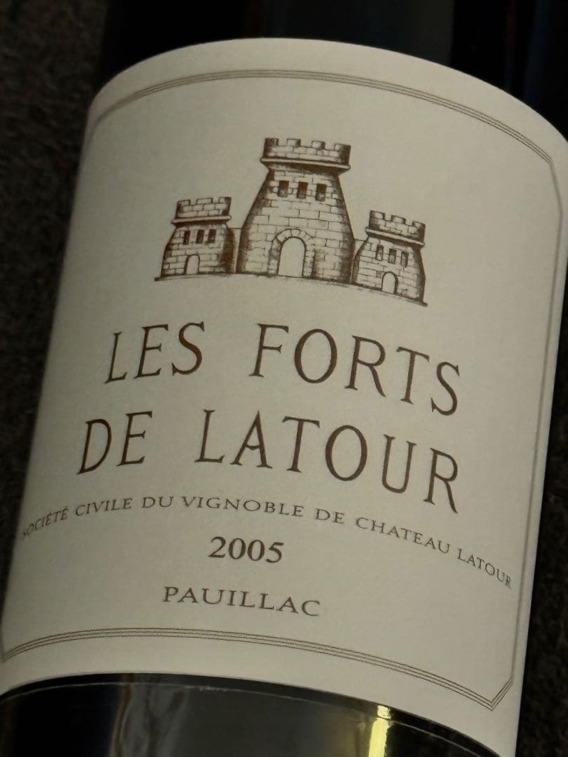 レ・フォール・ド・ラトゥール 2005 正規輸入 未開栓 ポイヤック