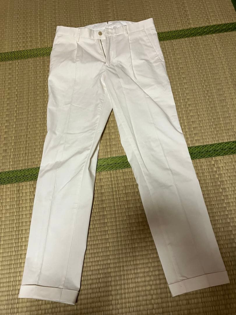 未使用ドレステリアコラボ干場義雅　白パンツ