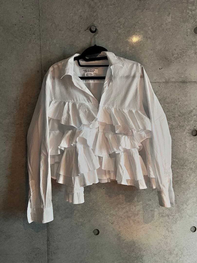 Comme des garçons AD2022 フリルシャツ