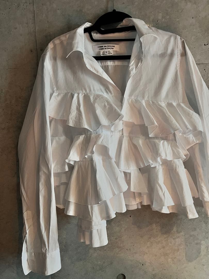 Comme des garçons AD2022 フリルシャツ