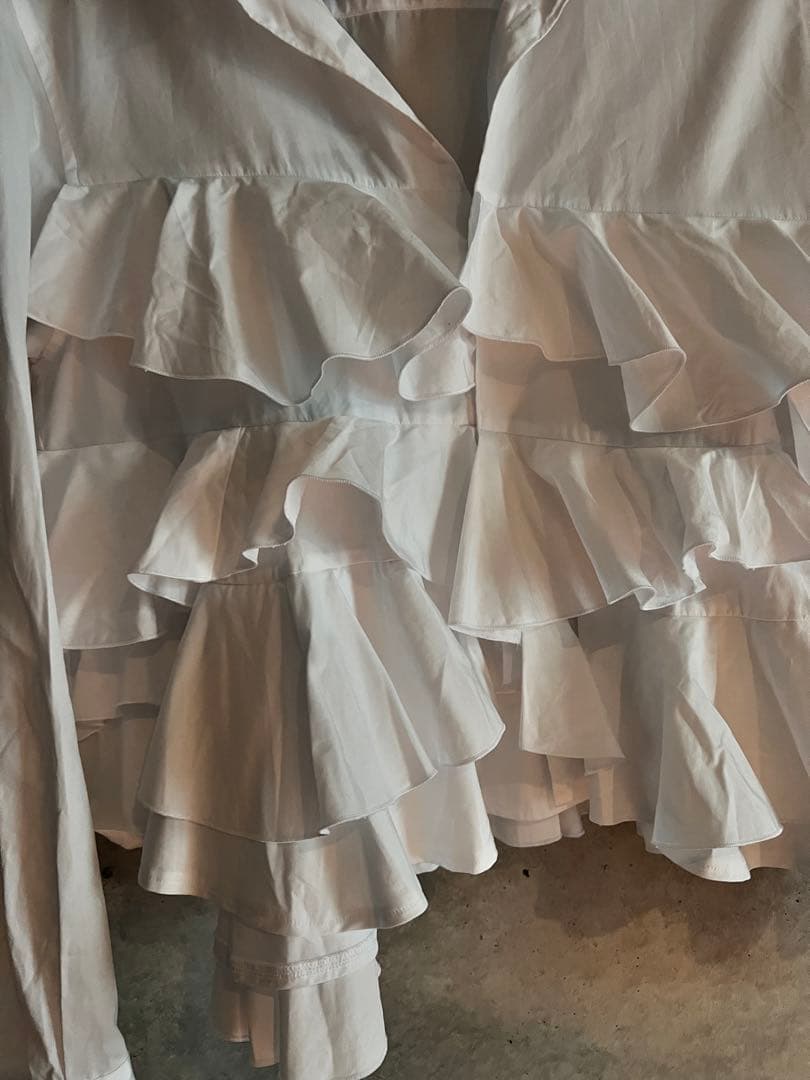 Comme des garçons AD2022 フリルシャツ