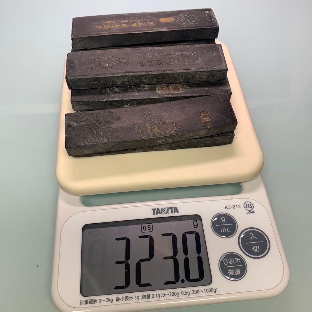 文房具　民国時代製 墨10点セット 古墨 書道具 時代物　アンティーク