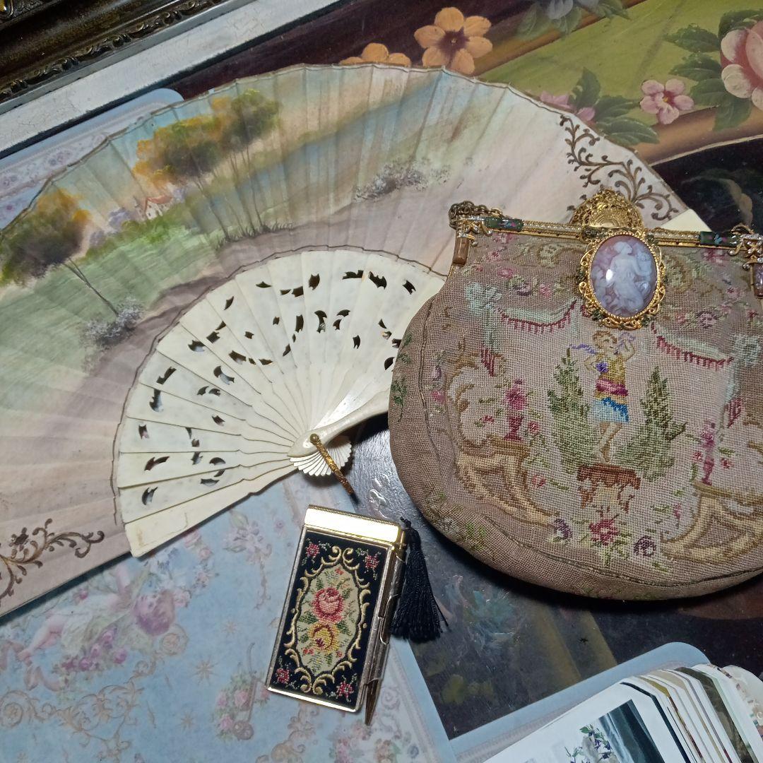 フランスアンティークプチポアンバッグプチポアン手帳付