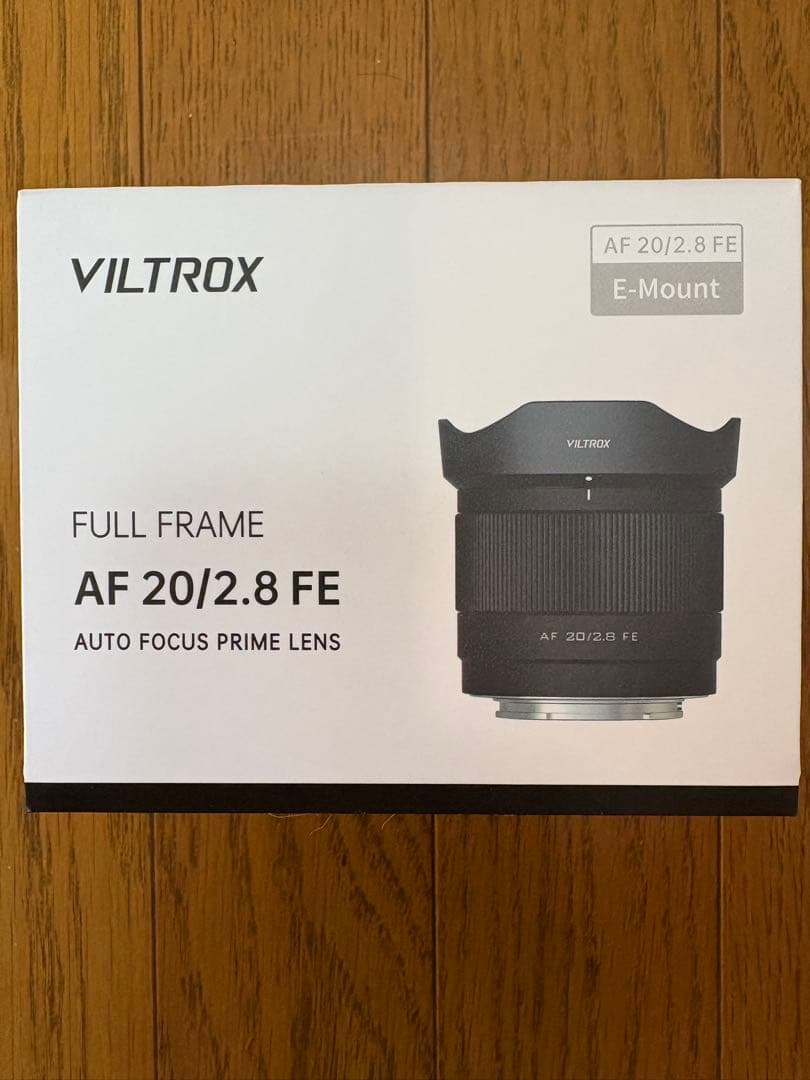 VILTROX AF 20mm F2.8 Eマウント