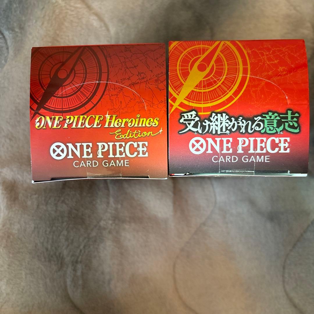 ワンピースカードゲーム　受け継がれる意志 ヒロインズエディションテープ付きBOX