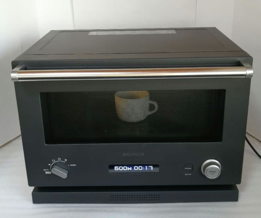 バルミューダデザイン　オーブンレンジ　ブラック　22年製　052
