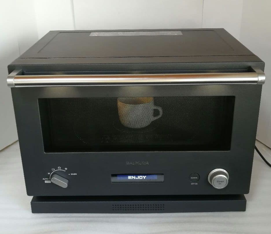 バルミューダデザイン　オーブンレンジ　ブラック　22年製　052