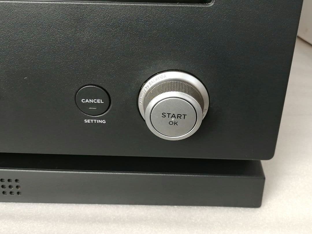 バルミューダデザイン　オーブンレンジ　ブラック　22年製　052