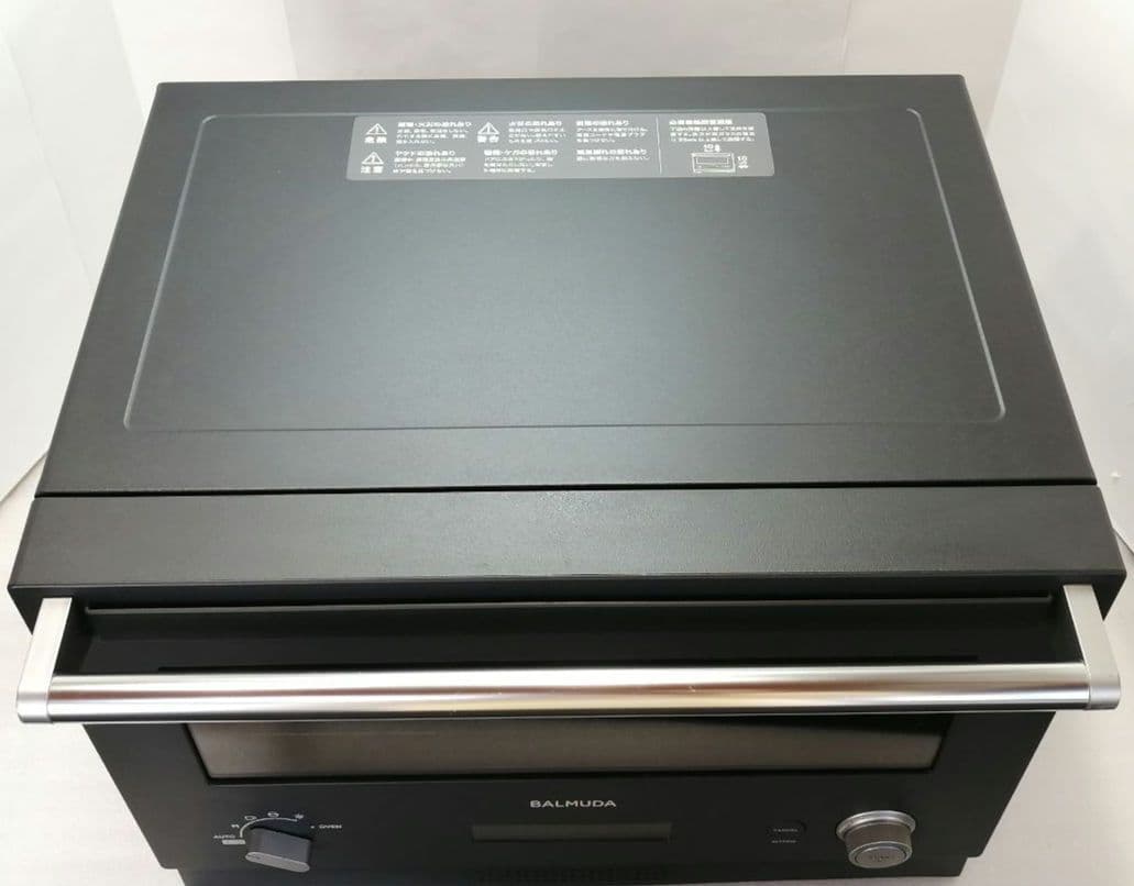 バルミューダデザイン　オーブンレンジ　ブラック　22年製　052