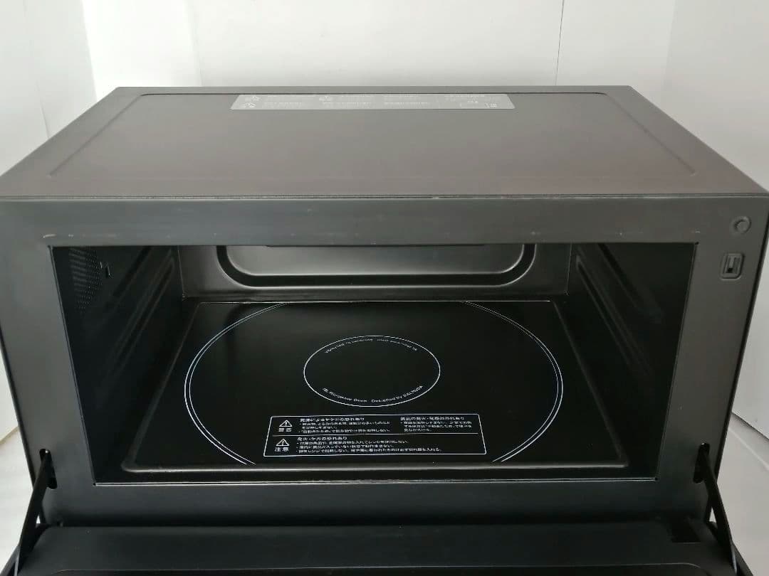 バルミューダデザイン　オーブンレンジ　ブラック　22年製　052