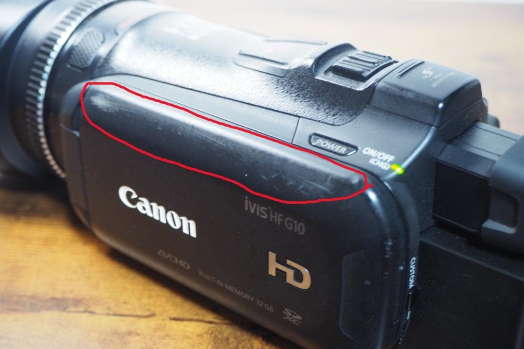 s*3様 【付属品多数】キャノン ビデオカメラ iVIS HF G10 11年製