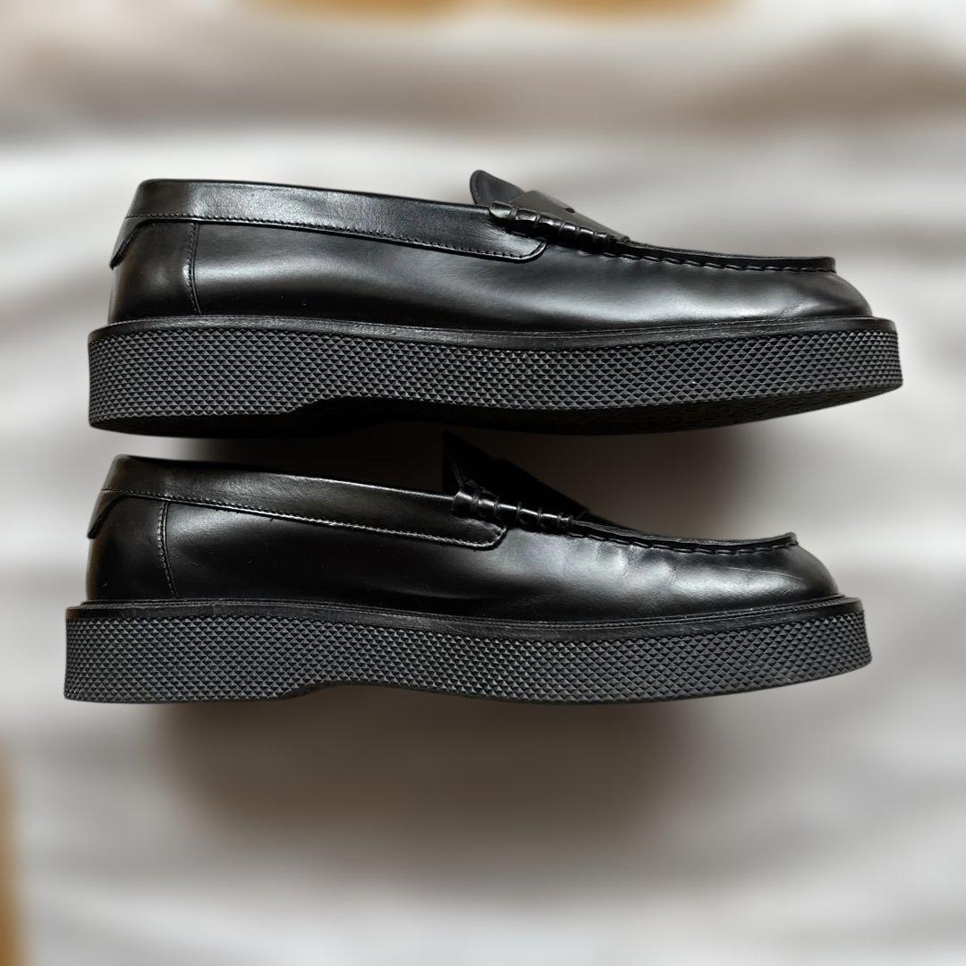 Theory Projectの黒ローファー38.０（24.5センチ）