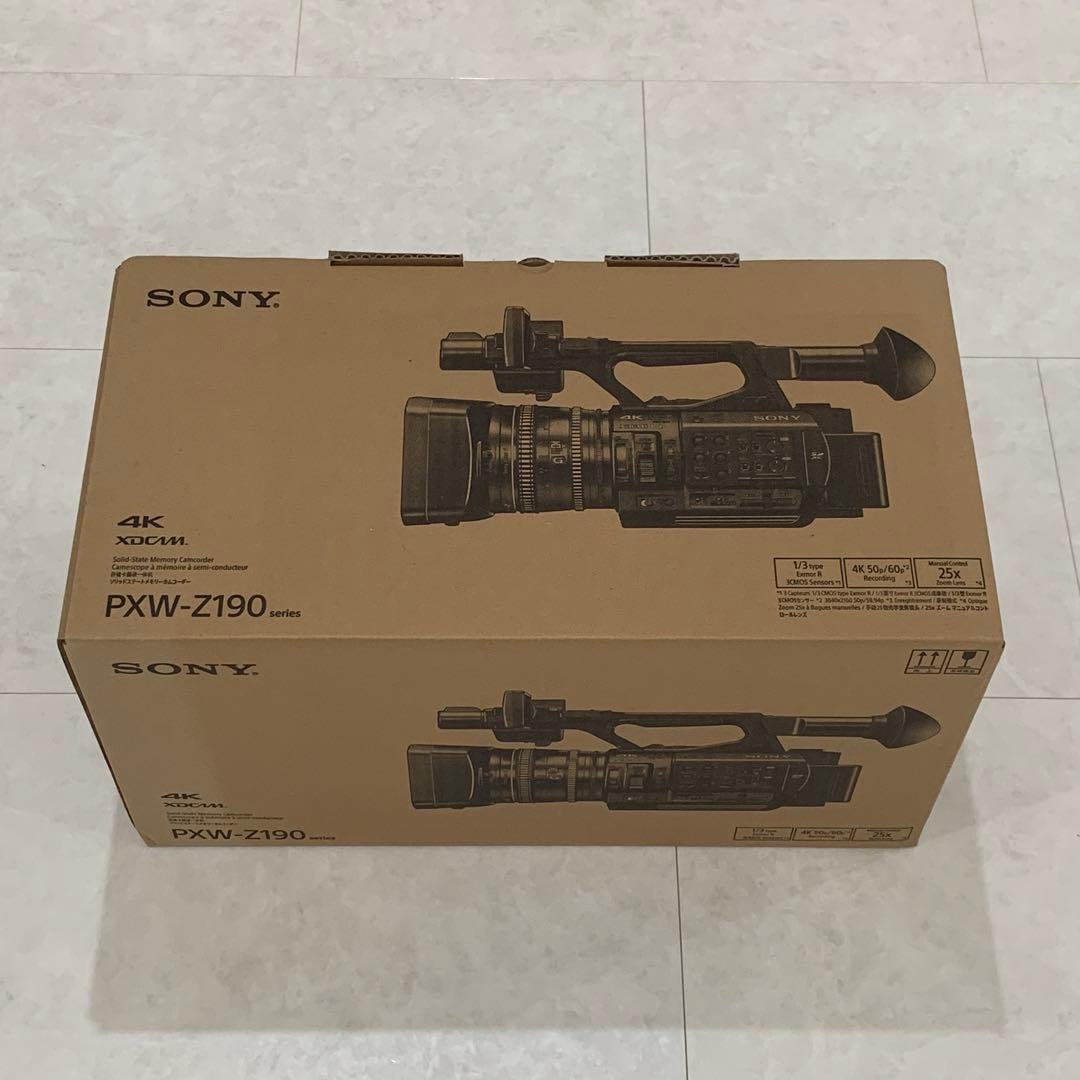 SONY PXW-Z190 業務用カムコーダー【充電器+バッテリー2個付き】