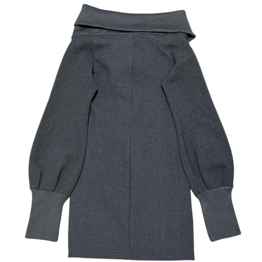 美品！MELT THE LADY SLASH ZIP UP MINI DRESS