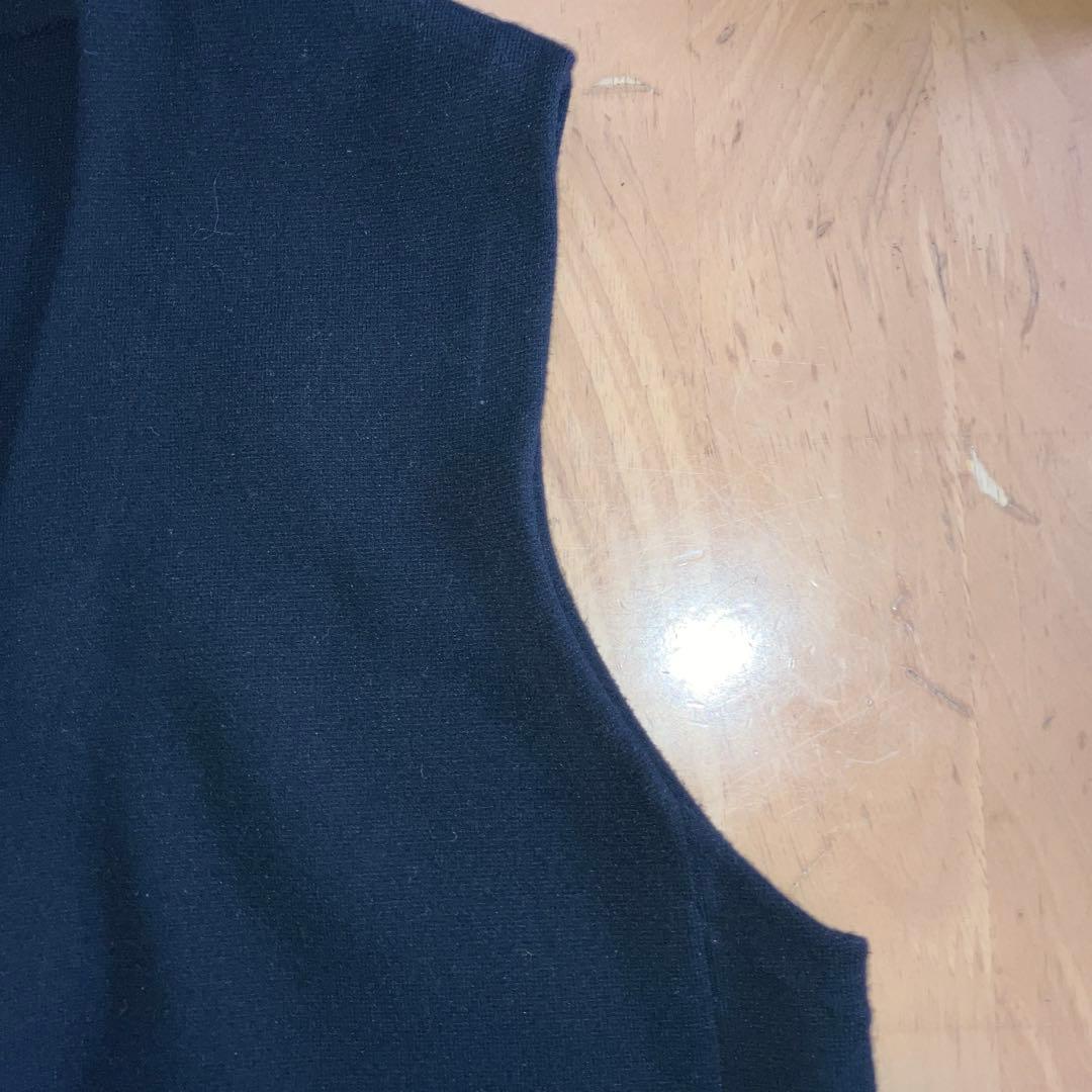 23区 【洗える/吊り干しOK】ヴィスコースストレッチ ニットベスト