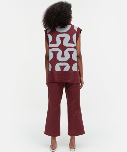 23SS✨ マリメッコ S ニットベスト Eloisasti Koukero